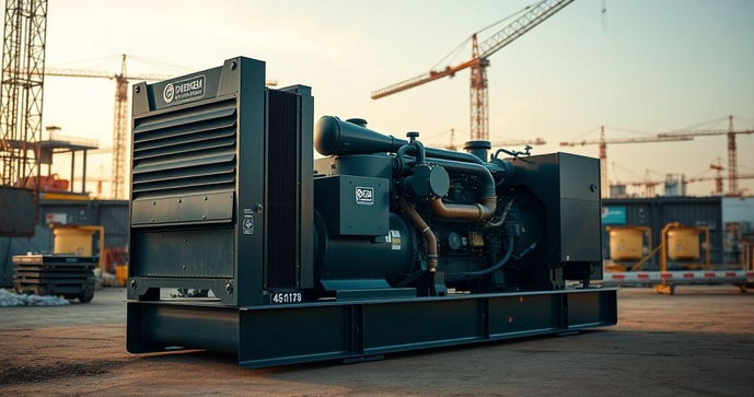 Locação de geradores de energia a diesel: flexibilidade e economia Locação de geradores de energia a diesel: flexibilidade e economia