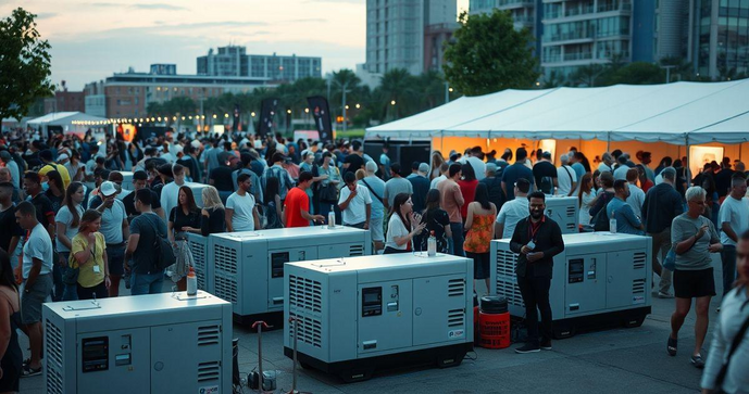 Como Escolher a Melhor Empresa de Locação de Geradores para Eventos